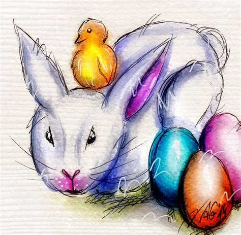 Watercolor-Easter » Cre8tive Cre8tions by Andrea Gomoll