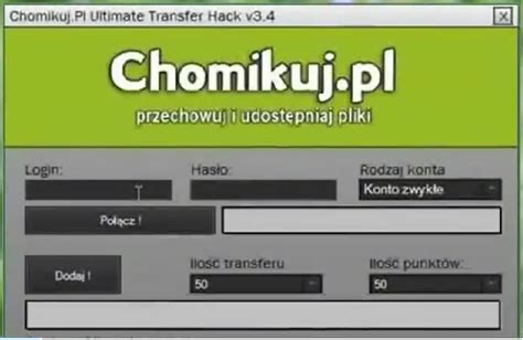 Chomikuj.pl Ultimate Transfer Hack v3.4 ~ malyTi