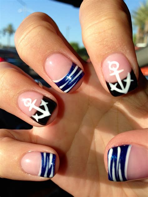Nail Designs With Anchors - Design Talk
