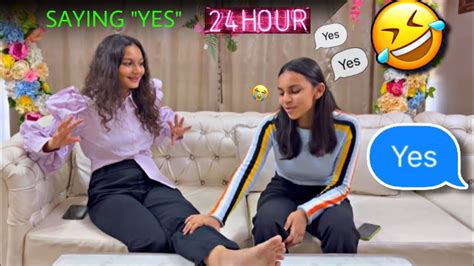 My Younger Sister 😱Saying “ Yes “ For 24 Hours - Massage on Legs, Ramp ...