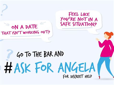 Woman escapes difficult situation with man in pub thanks to new 'Ask