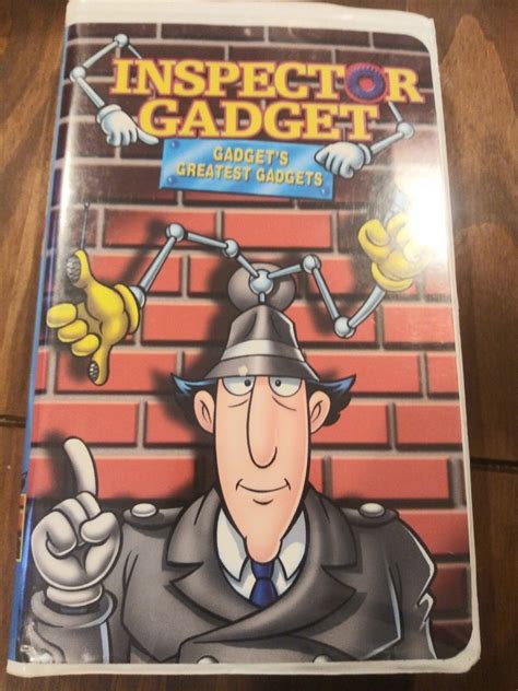 Inspector Gadget - Gadgets Greatest Gadgets (VHS, 2000) Rare