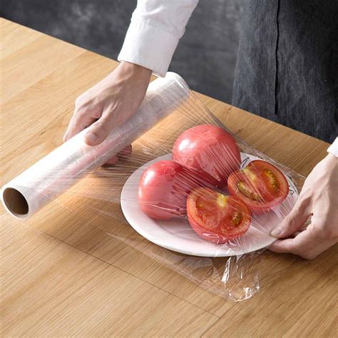 1 Roll Kitchen Clear PE Foil Cling Film Food Stora... – Vicedeal