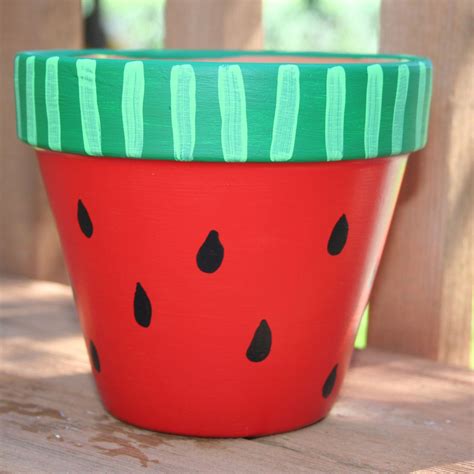 flower pots painted 6