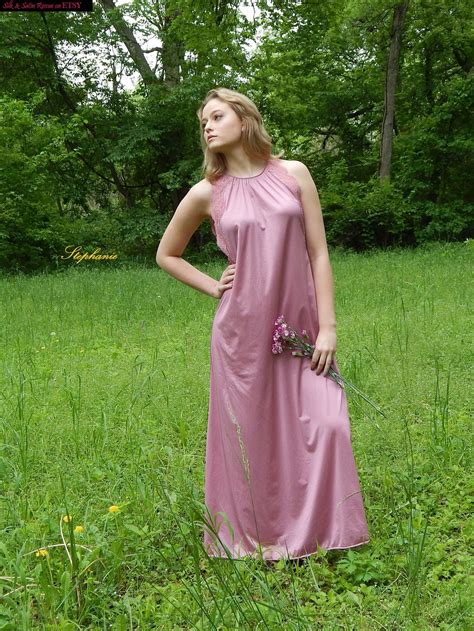 Stephanie - TEEN LINGERIE MODEL Outdoor Photo Shoot Set for Silk and