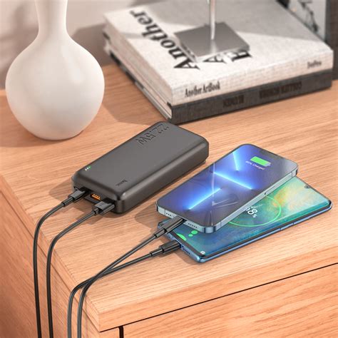 ֎Pin dự phòng hoco J101A 20000mAh PD20W+QC3.0 22.5W