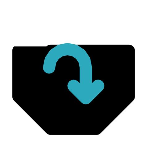 Turn Around Down Right Direction Octagon 2 Vector SVG Icon - SVG Repo
