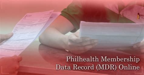 How to Get Philhealth Membership Data Record (MDR) Online - Assistance.PH