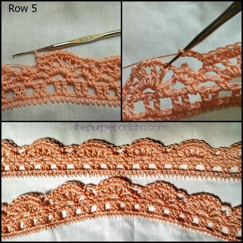 towel crochet edging pattern  thelma guerrero blog