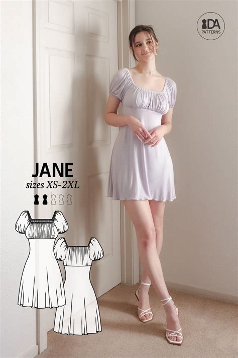 easy dress pattern sewing 8