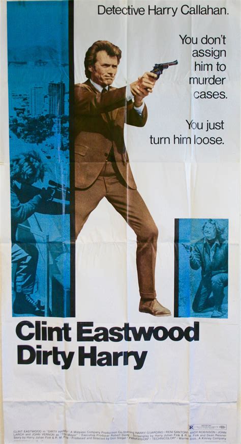 Dirty Harry - Vintage Movie Posters
