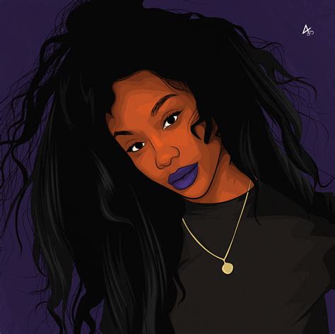 Sza by AnjolaAnthony on DeviantArt