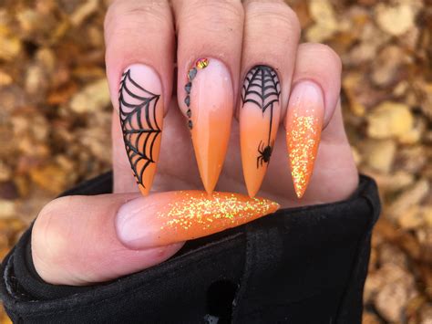 Halloween Nail Designs For Long Nails at Imogen Parry-okeden blog