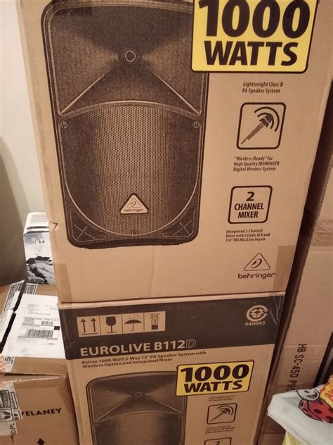 Kolumny aktywne Behringer Eurolive B112D 2szt. Piekary Śląskie • OLX.pl