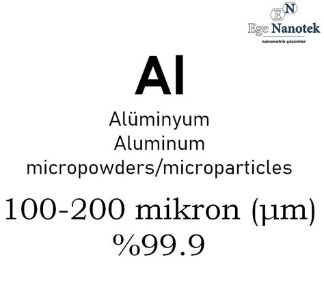 Mikronize Alüminyum Tozu 100-200 mikron | Mikronize Alüminyum Tozu