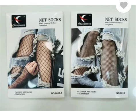 Semi Sheer Striped Ladies full body fishnet Stocking, Black at ₹ 55