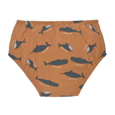 swim diaper whale caramel - Babilo