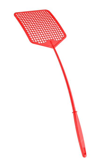 Premium Photo | Red fly swatter 3d rendering