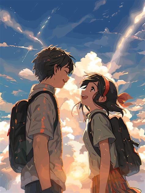 Your Name Weathering With You Inspired Poster by Nico2713 on DeviantArt