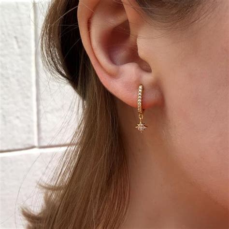 Beautiful daily wear gold earrings designs