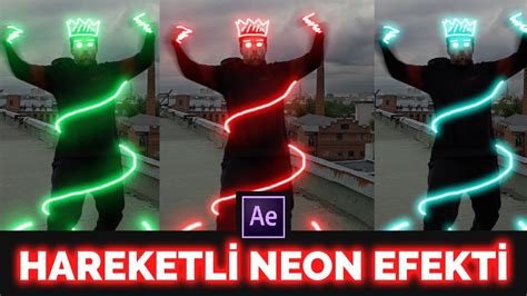 Hareketli Neon Efekti Yapımı - Neon Dans Efekti | After Effects ...