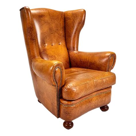 Vintage leather club chair 1970s – Artofit