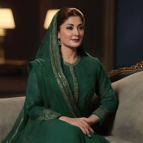 Maryam Nawaz Beautiful Portrait AI Generated