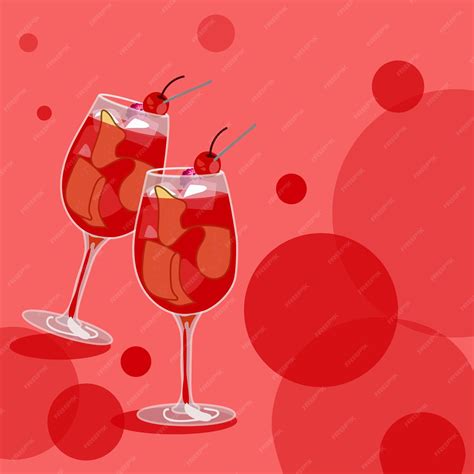 Unos cócteles para san valentín aperol cherry una copa de cristal con