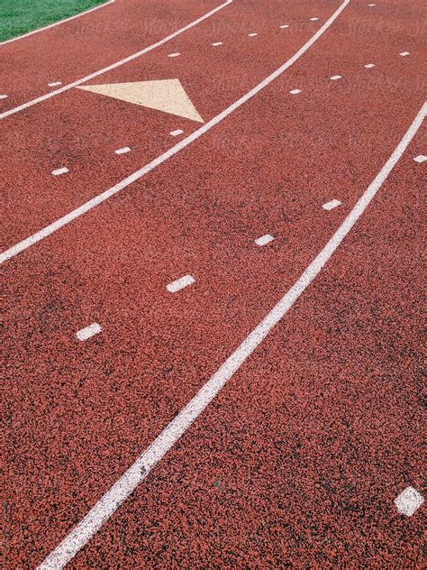 "Detail Of Running Track" by Stocksy Contributor "Rialto Images" - Stocksy