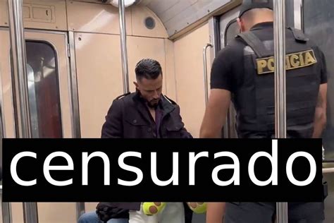 metro cdmx luna bella graba video xxx frente  usuarios de transporte