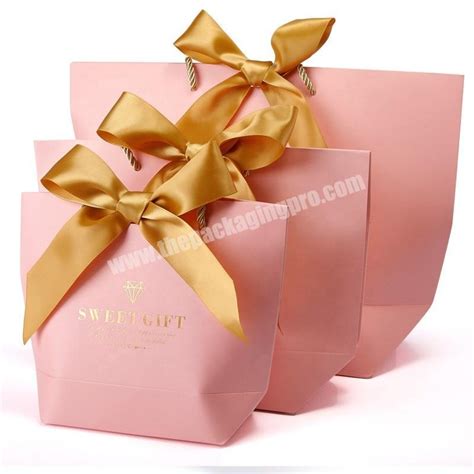 customised wedding paper gift bags