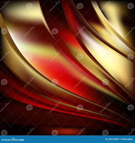 Abstract Black Red and Gold Background Vector Illustration Stock Vector ...