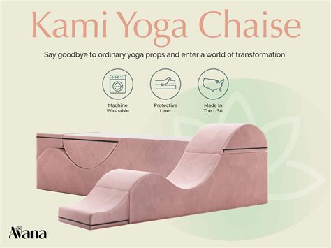 Transform Kami Convertible Yoga Chaise and Meditation Bench