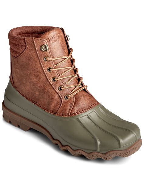 sperry men duck boots 11