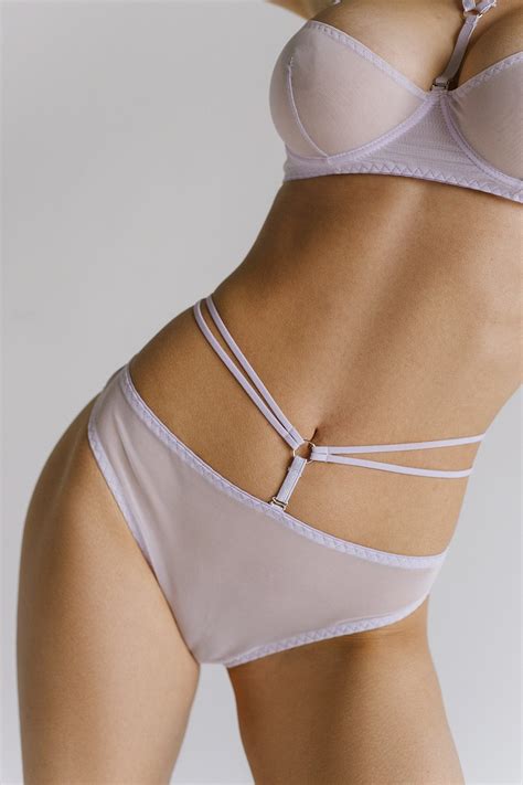 Purple mesh lingerie Sheer lingerie Transparent lingerie | Etsy
