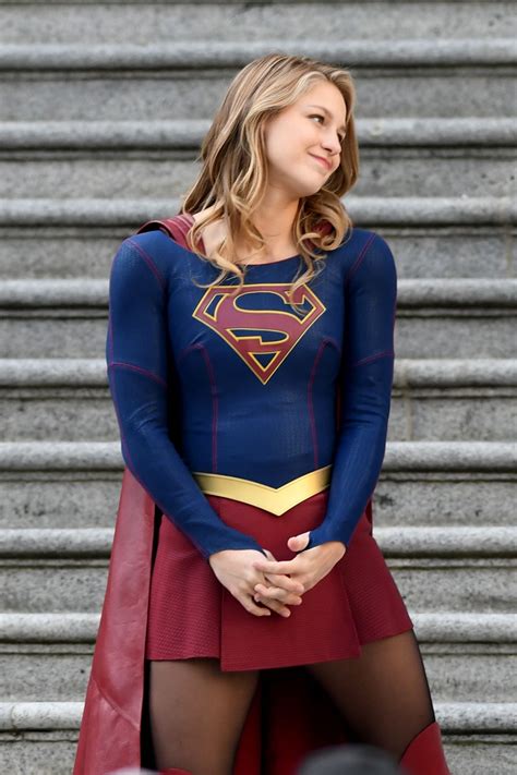 Melissa Benoist - Finale of "Supergirl" Filming in Vancouver 05/02/2018