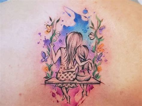 Tatuagem Mãe E Filhas Delicada - 8 tatuagens delicadas e elegantes para mãe e filha