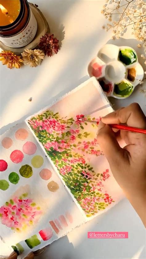 WATERCOLOR FLOWERS | Watercolor flower art, Watercolor art lessons, Diy ...