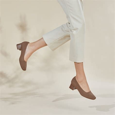 Melody Pro Square-toe Heels in Espresso-Women's Sustainable Shoes | VIVAIA