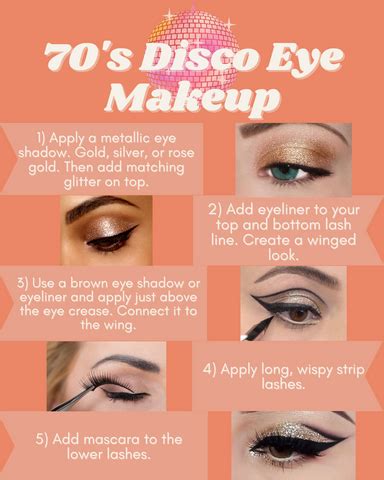 70 s disco makeup – Artofit