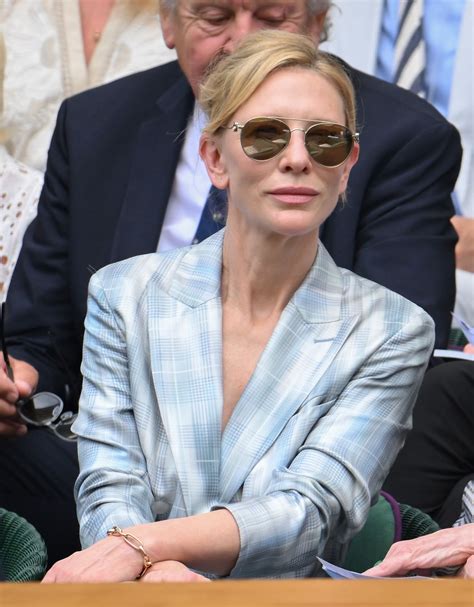 Cate Blanchett Wimbledon 2025: l'elegante look in satin firmato Giorgio