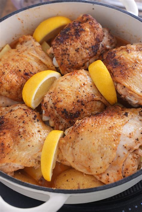 Flavorful Braised Chicken Thighs - A Delicious Recipe! - My Forking Life