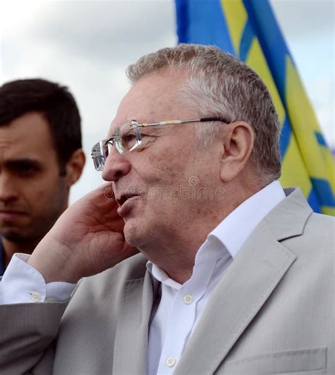 Leader of the Liberal Democratic Party of Russia Vladimir Zhirinovsky ...