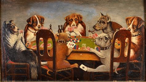 Cassius Marcellus Coolidge | Dogs Playing Poker | MutualArt