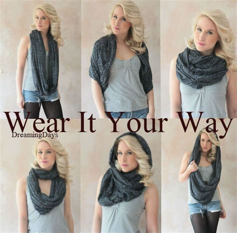 Circle Scarf How To Wear