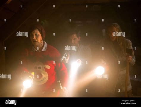 ALLISON TOLMAN, ADAM SCOTT, TONI COLLETTE, KRAMPUS, 2015 Stock Photo ...