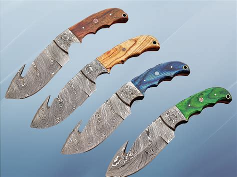 gut hook knives damacus depot