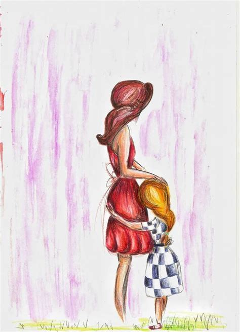 Mother Drawing at PaintingValley.com | Explore collection of Mother Drawing