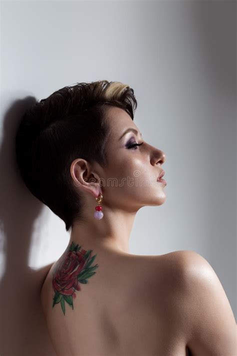 162 Back Beautiful Naked Woman Tattoo Stock Photos - Free & Royalty