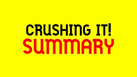 Crushing It! – Christopher Blom